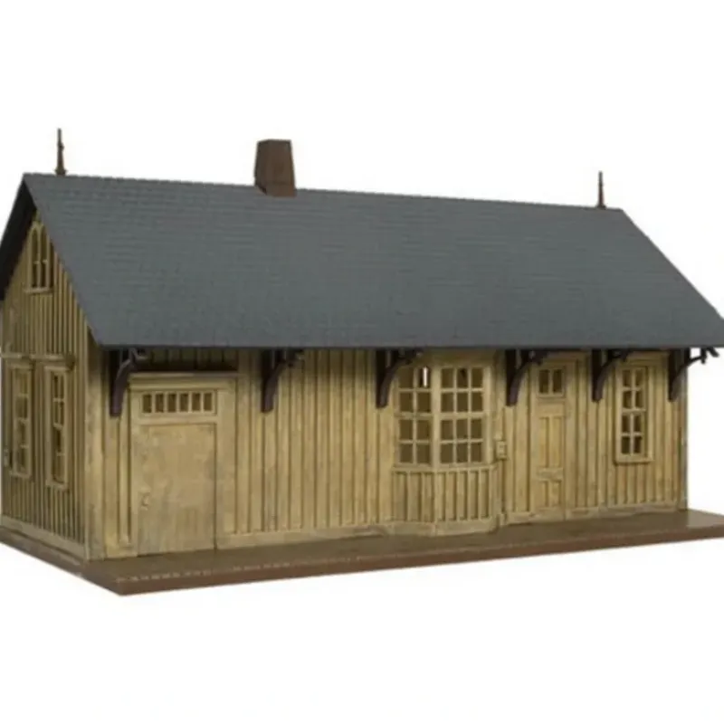 Trains|Atlas 716 HO Trainman Rural Station Building Kit - Model Train Junction: Quality Parts and Art Supplies