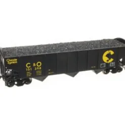 Trains|Atlas 20000963 HO Trainman 70-Ton 3-Bay Hopper,Chessie/C&O#150301 - Model Train Junction: Quality Parts and Art Supplies