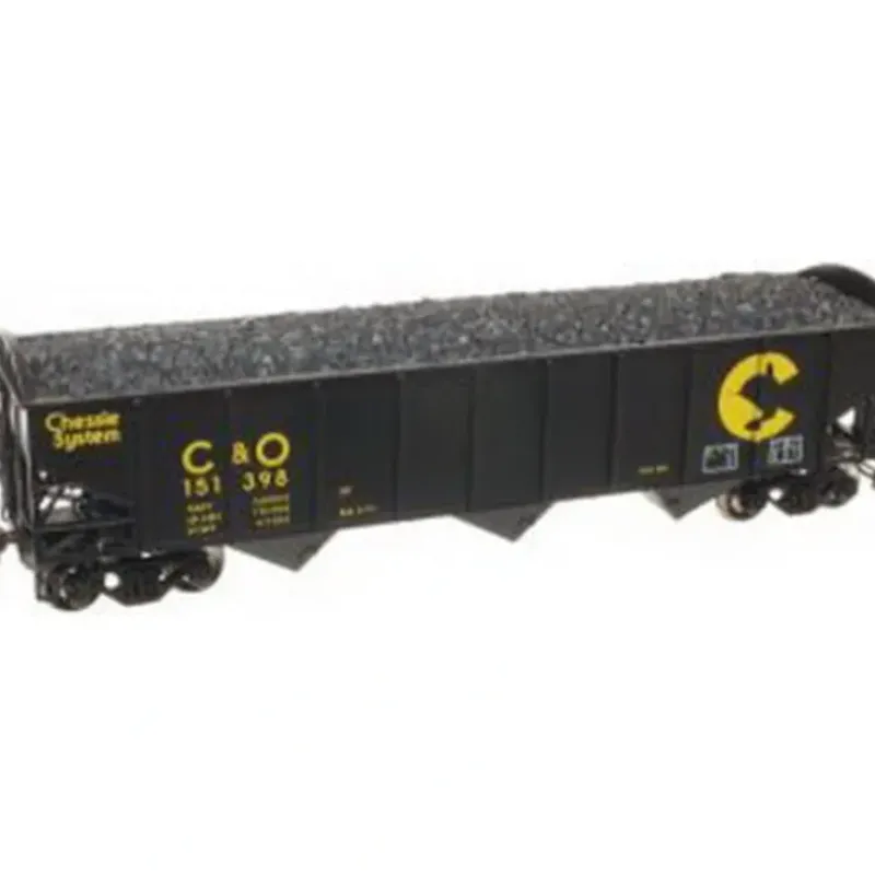 Trains|Atlas 20000963 HO Trainman 70-Ton 3-Bay Hopper,Chessie/C&O#150301 - Model Train Junction: Quality Parts and Art Supplies