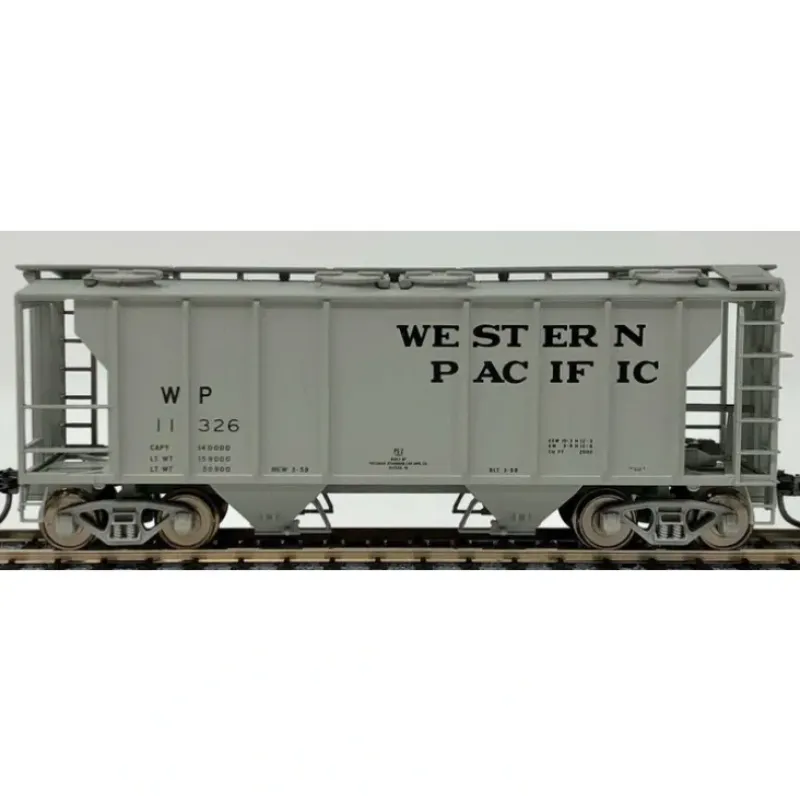 Trains|Atlas 17196 HO Trainman Western Pacific PS-2 Covered Hopper Road # 11326 - Model Train Junction: Quality Parts and Art Supplies