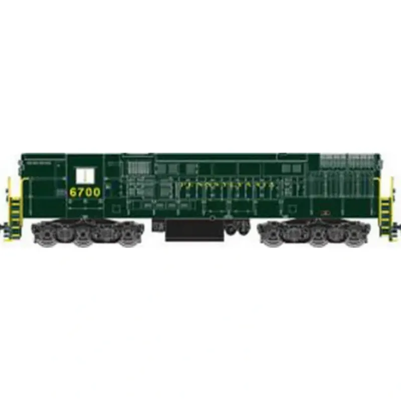 Trains|Atlas 7776 HO Trainmaster Ph2 w/DCC & Sound, PRR #6701 - Model Train Junction: Quality Parts and Art Supplies