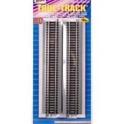 Trains|Atlas 450 HO True-Track 9" Straight Sections (Pack of 4) - Model Train Junction: Quality Parts and Art Supplies