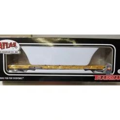 Trains|Atlas 20006445 HO TTX TM 68' Bulkhead Flat Car #804127 LN/Box - Model Train Junction: Quality Parts and Art Supplies