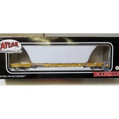 Trains|Atlas 20006444 HO TTX TM 68' Bulkhead Flat Car #804019 LN/Box - Model Train Junction: Quality Parts and Art Supplies
