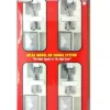 Trains|Atlas 237 HO Type "G" Single Target Signals (Pack of 4) - Model Train Junction: Quality Parts and Art Supplies