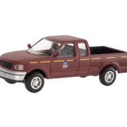 Trains|Atlas 1289 HO Union Pacific MOW Ford F150 Pickup Red - Model Train Junction: Quality Parts and Art Supplies
