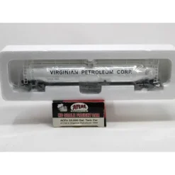 Trains|Atlas 1733-2 HO Virginian Petroleum Corp. 33,000 Gal Tank Car LN/Box - Model Train Junction: Quality Parts and Art Supplies