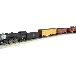 Trains|Atlas 1009004 Industrial Rail GN Rocky Mt. O Gauge Steam Freight Train Set - Model Train Junction: Quality Parts and Art Supplies