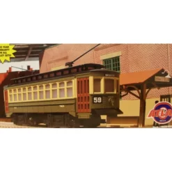 Trains|Atlas 1009106 Industrial Rail Philadelphia O Gauge Trolley Set - Model Train Junction: Quality Parts and Art Supplies