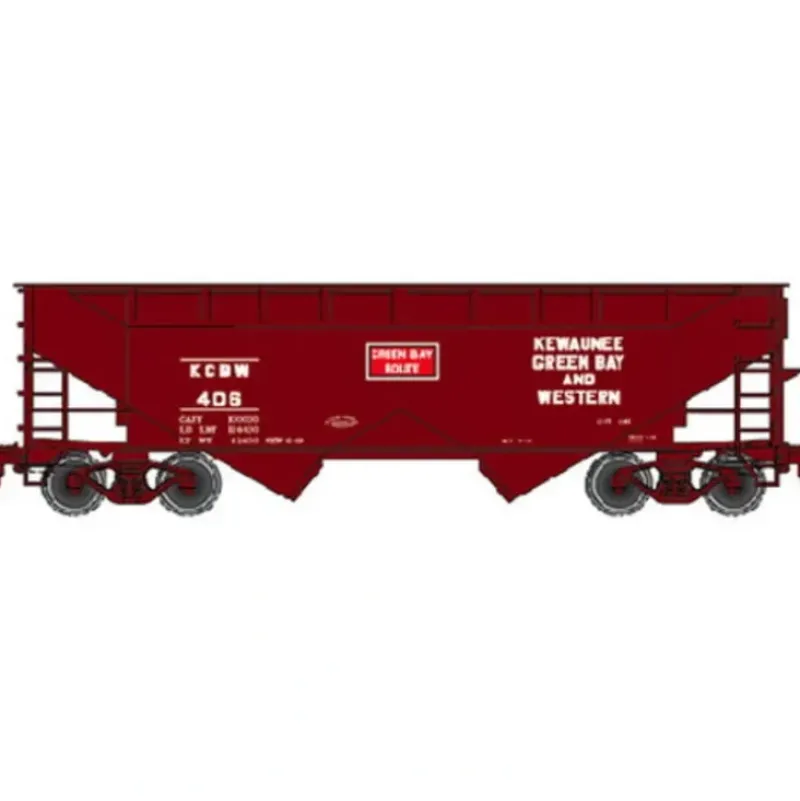 Trains|Atlas 18903 KGB&W 2-Bay Offset Hopper - Model Train Junction: Quality Parts and Art Supplies