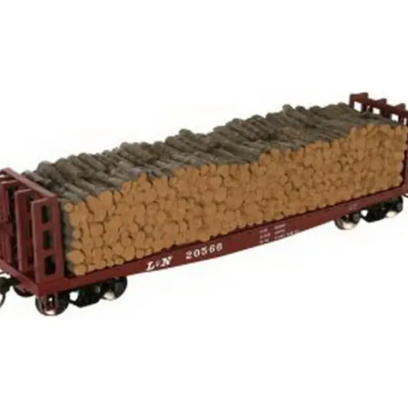 Trains|Atlas 16135 L&N 42' Pulpwood Flatcar #20501 - Model Train Junction: Quality Parts and Art Supplies