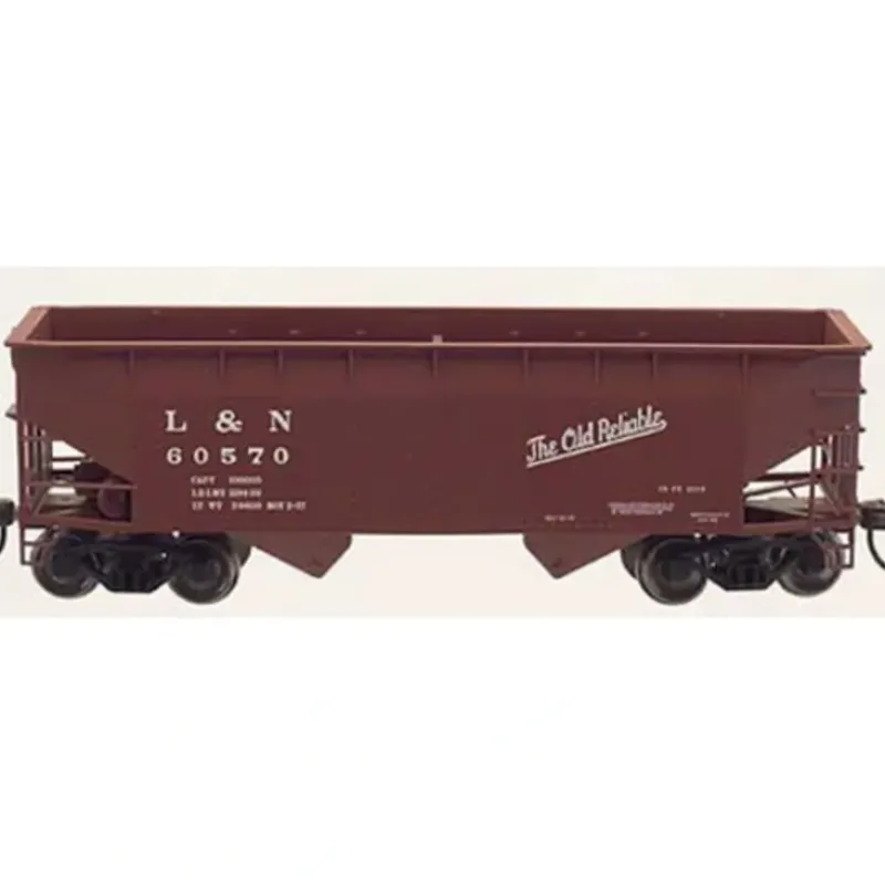 Trains|Atlas 18841 L&N 2-Bay Offset Hopper #60570 - Model Train Junction: Quality Parts and Art Supplies