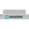 Trains|Atlas 20000808 MAEU/Maersk I 40' Container Set #2 (3) - Model Train Junction: Quality Parts and Art Supplies