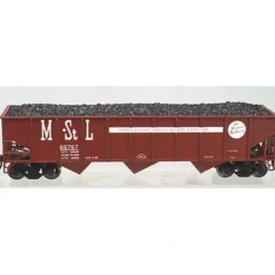 Trains|Atlas 929 Minneapolis & St. Louis 70-Ton 3-Bay Coal Hopper #66767 - Model Train Junction: Quality Parts and Art Supplies