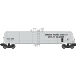 Trains|Atlas 20000094 Monfort 20,700 Gallon Tank Car #35819 - Model Train Junction: Quality Parts and Art Supplies