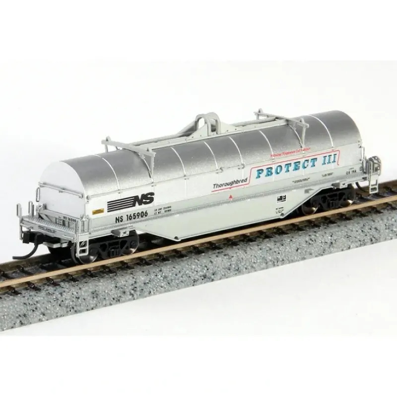 Trains|Atlas 50000854 N 42' Coil Steel Car NS #165906/gryblkblured LN/Box - Model Train Junction: Quality Parts and Art Supplies
