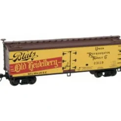 Trains|Atlas 41544 N 40' Wood Reefer Blatz Beer #23119 - Model Train Junction: Quality Parts and Art Supplies
