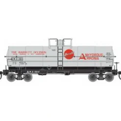 Trains|Atlas 43382 N ACF 11,000-Gallon Tank, Barrett Division #10111 - Model Train Junction: Quality Parts and Art Supplies