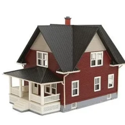 Trains|Atlas 28521 N Assembled Maroon Kim Classic American Home - Model Train Junction: Quality Parts and Art Supplies