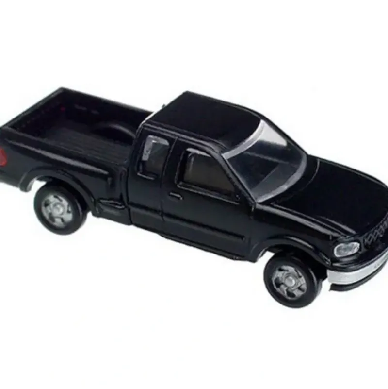 Trains|Atlas 2981 N Black Flare Side 1997 Ford F-150 Pickup (Pack of 2) - Model Train Junction: Quality Parts and Art Supplies