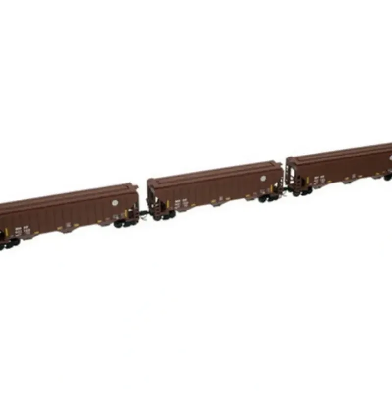 Trains|Atlas 2111 N BNSF Thrall 4750 Covered Hopper Car (Set of 3) - Model Train Junction: Quality Parts and Art Supplies