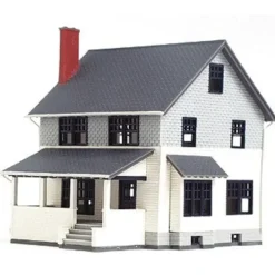 Trains|Atlas 2845 N Built Up Scale Kate's Colonial Home - Model Train Junction: Quality Parts and Art Supplies