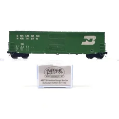 Trains|Atlas 45372 N Burlington Northern RTR 50' Precision Ribbed Box #214482 - Model Train Junction: Quality Parts and Art Supplies