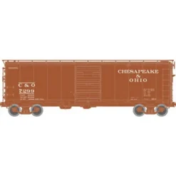 Trains|Atlas 50000519 N C&O 1932 ARA Boxcar #7649 - Model Train Junction: Quality Parts and Art Supplies