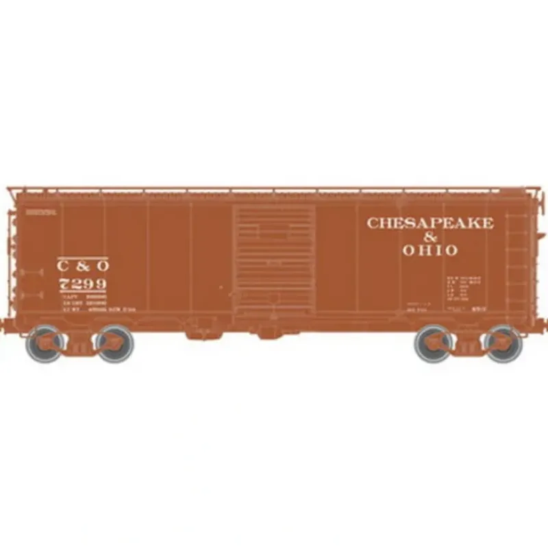 Trains|Atlas 50000519 N C&O 1932 ARA Boxcar #7649 - Model Train Junction: Quality Parts and Art Supplies