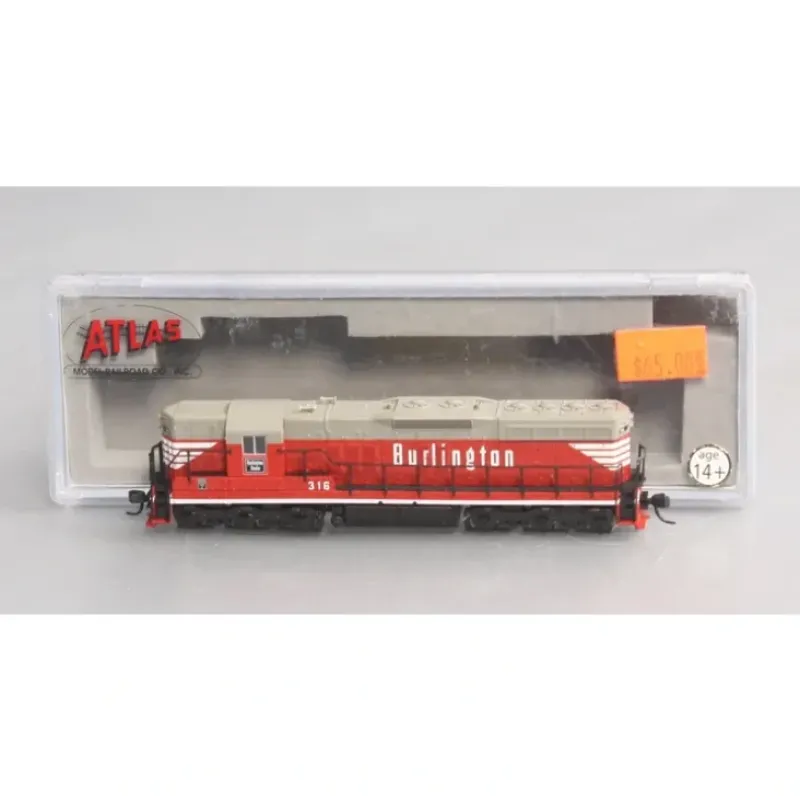 Trains|Atlas 53620 N Classic SD7, CB&Q #316 - Model Train Junction: Quality Parts and Art Supplies