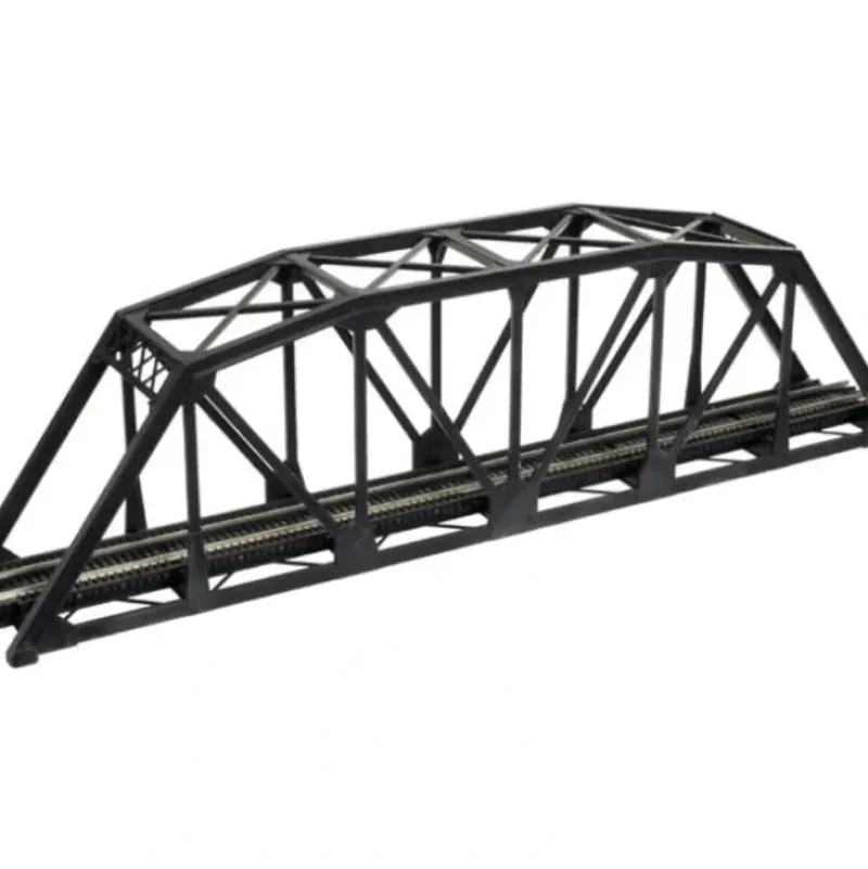 Trains|Atlas 2070 N Code 55 Black Through Truss Bridge Kit - Model Train Junction: Quality Parts and Art Supplies