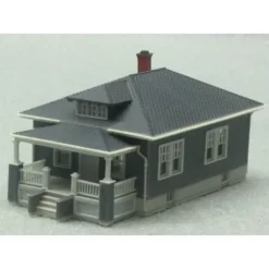 Trains|Atlas 2847-1 N Gray Barb's Bungalow BuiltUp - Model Train Junction: Quality Parts and Art Supplies