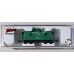 Trains|Atlas 39844 N Lehigh Valley Trainman Cupola Caboose #95015 - Model Train Junction: Quality Parts and Art Supplies
