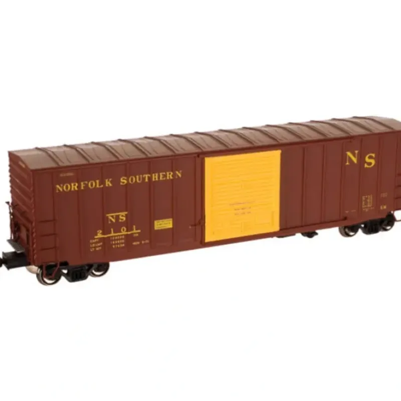 Trains|Atlas 45233 N Norfolk Southern 50' Precision Ribbed Boxcar #2101 - Model Train Junction: Quality Parts and Art Supplies