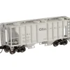 Trains|Atlas 31948 N Olin Chemical Trainman PS-2 2-Bay Covered Hopper #80154 - Model Train Junction: Quality Parts and Art Supplies