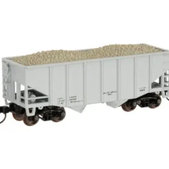 Trains|Atlas 41293 N Sacle MOW 55-Ton Fishbelly Hopper Car (Date Only) - Model Train Junction: Quality Parts and Art Supplies