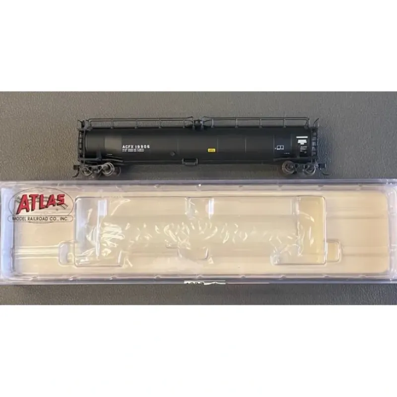Trains|Atlas 37006 N Scale ACFX 33,000 Gallon Tankcar #19906 - Model Train Junction: Quality Parts and Art Supplies