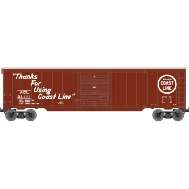 Trains|Atlas 38913 N Scale ACL 50' Boxcar #31111 - Model Train Junction: Quality Parts and Art Supplies