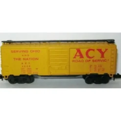 Trains|Atlas 3456 N Scale ACY Road of Service Single Door Boxcar #3456 - Model Train Junction: Quality Parts and Art Supplies