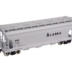 Trains|Atlas 39917 N Scale Alaska 3560 Covered Hopper #1 - Model Train Junction: Quality Parts and Art Supplies