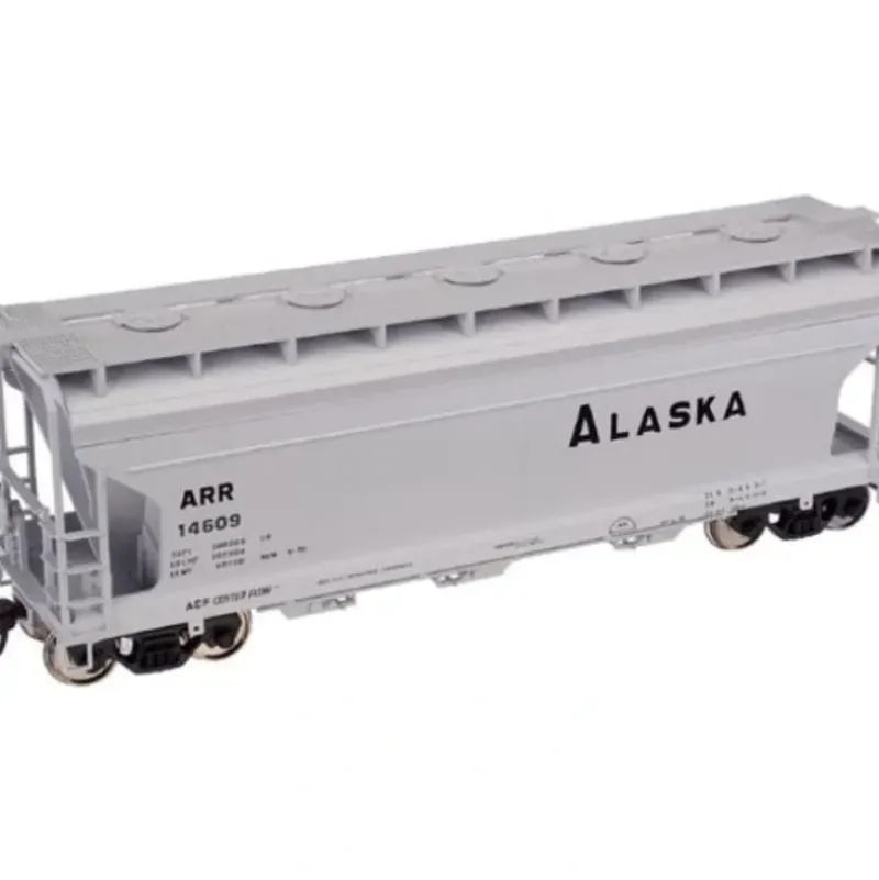 Trains|Atlas 39917 N Scale Alaska 3560 Covered Hopper #1 - Model Train Junction: Quality Parts and Art Supplies