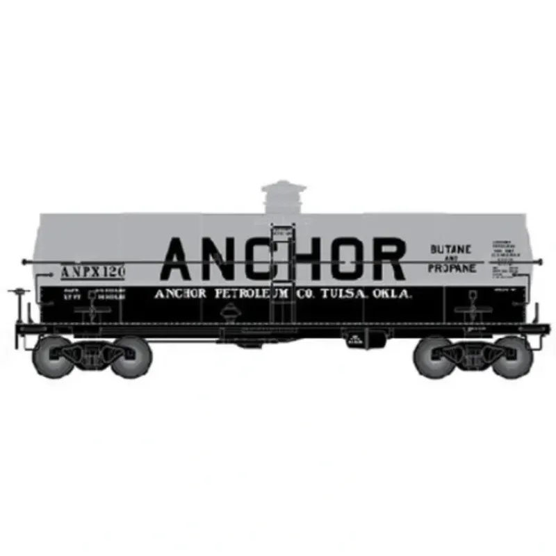 Trains|Atlas 43351 N Scale Anchor 11,000 Gallon Tankcar #1 - Model Train Junction: Quality Parts and Art Supplies