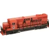 Trains|Atlas 46170 N Scale Ann Arbor GP-35 Diesel Locomotive #385 with DCC - Model Train Junction: Quality Parts and Art Supplies