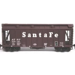 Trains|Atlas 38781 N Scale ATSF GATX Covered Hopper #310100 - Model Train Junction: Quality Parts and Art Supplies