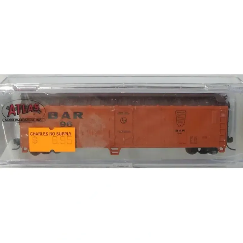 Trains|Atlas 36523 N Scale BAR 50' Reefer #3 - Model Train Junction: Quality Parts and Art Supplies