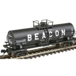 Trains|Atlas 43931 N Scale Beacon 11,000 Gallon Tank Car No. 5351 - Model Train Junction: Quality Parts and Art Supplies