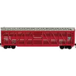 Trains|Atlas 35413 N Scale BN 50' Stock Car #50552 - Model Train Junction: Quality Parts and Art Supplies