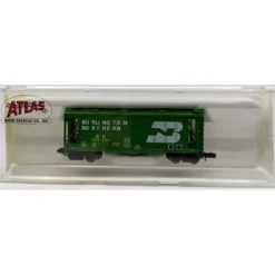 Trains|Atlas 3858 N Scale BN GATX Airslide Centerflow Covered Hopper #400932 LN/Box - Model Train Junction: Quality Parts and Art Supplies