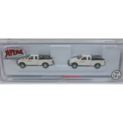 Trains|Atlas 2993 N Scale BNSF Ford F-150 Pickup Trucks (2) - Model Train Junction: Quality Parts and Art Supplies