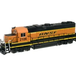 Trains|Atlas 47841 N Scale BNSF/Wedge GP38-2 Diesel Locomotive w/DCC #2104 - Model Train Junction: Quality Parts and Art Supplies
